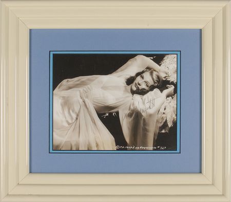 Lot #3075 Rita Hayworth Signed Photograph - Image 2