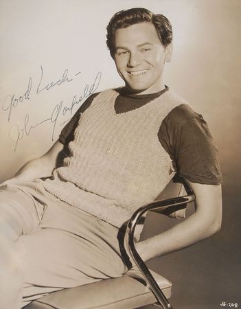 Lot #3101 John Garfield Signed Photograph - Image 1