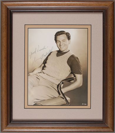 Lot #3101 John Garfield Signed Photograph - Image 2