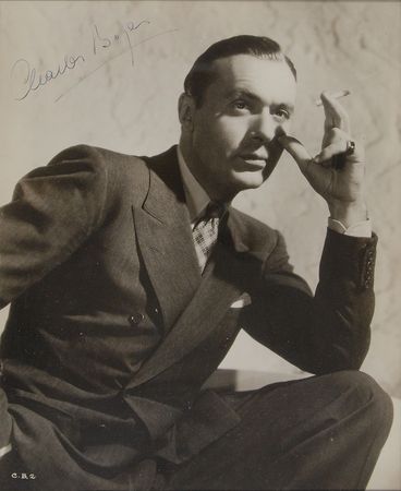 Lot #3095 Charles Boyer Signed Photograph - Image 2