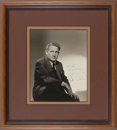 Lot #3084 Spencer Tracy Signed Photograph - Image 2
