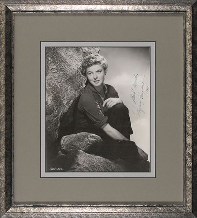 Lot #3067 Ingrid Bergman Signed Photograph - Image 2