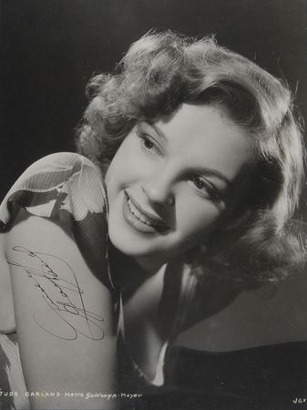 Lot #3073 Judy Garland Signed Photograph - Image 1