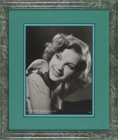 Lot #3073 Judy Garland Signed Photograph - Image 2