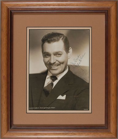 Lot #3168 Clark Gable Signed Photograph - Image 2