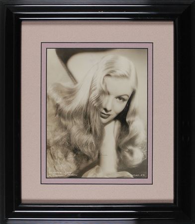 Lot #3104 Veronica Lake Signed Photograph - Image 2