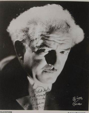 Lot #3002 Harry Blackstone, Sr. Signed Photograph