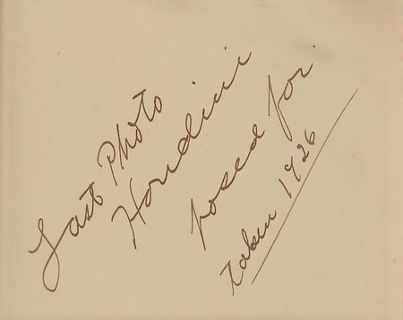 Lot #3023 Mrs. Harry Houdini Autograph Letter Signed - Image 3