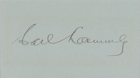 Lot #3059 Carl Laemmle Signature - Image 2