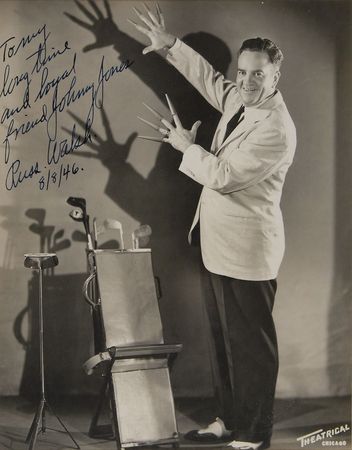 Lot #3024 Russ Walsh Signed Photograph - Image 1