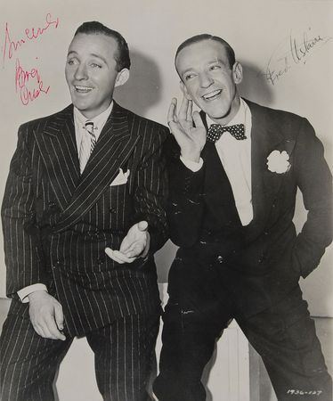 Lot #3093  Collection of Three Astaire and Crosby Signed Photographs - Image 3