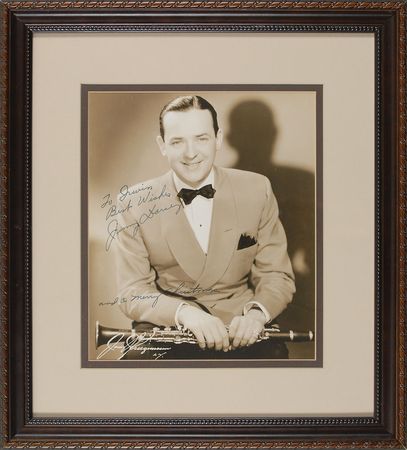 Lot #3215 Jimmy and Tommy Dorsey Signed Photographs - Image 2