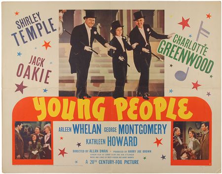 Lot #3159 Shirley Temple Collection of Four Early 1940s Half Sheets - Image 1