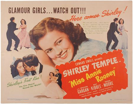 Lot #3160 Shirley Temple Collection of Four Early to Mid 1940s Half Sheets - Image 1