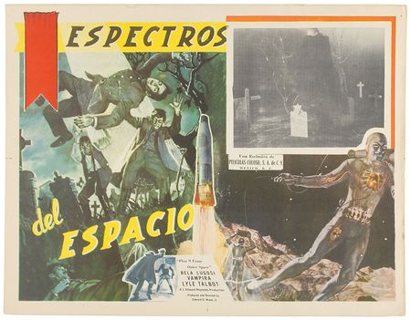 Lot #3043 Plan 9 From Outer Space Mexican Lobby Card Set - Image 2