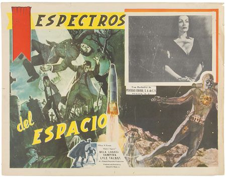 Lot #3043 Plan 9 From Outer Space Mexican Lobby Card Set - Image 3
