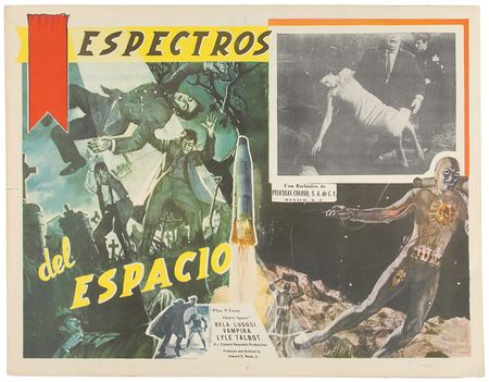 Lot #3043 Plan 9 From Outer Space Mexican Lobby Card Set - Image 4