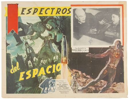 Lot #3043 Plan 9 From Outer Space Mexican Lobby Card Set - Image 5