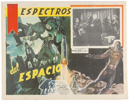 Lot #3043 Plan 9 From Outer Space Mexican Lobby Card Set - Image 6