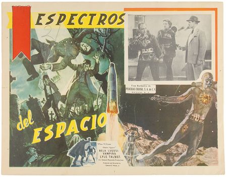 Lot #3043 Plan 9 From Outer Space Mexican Lobby Card Set - Image 8