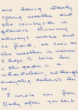 Lot #3116 Audrey Hepburn Autograph Letter Signed - Image 3