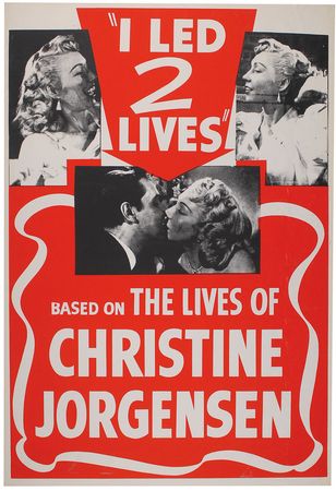 Lot #3028 Glen or Glenda (I Led 2 Lives) One Sheet