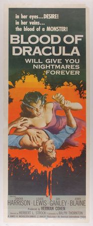 Lot #3056 Collection of Three 1950s Horror Inserts - Image 1