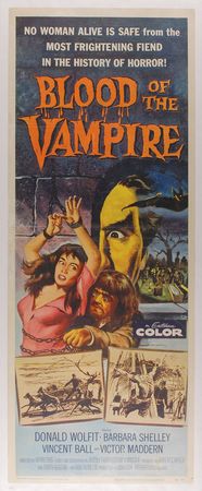 Lot #3056 Collection of Three 1950s Horror Inserts - Image 2