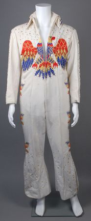 Lot #3186 Honeymoon in Vegas Flying Elvis Costume - Image 1