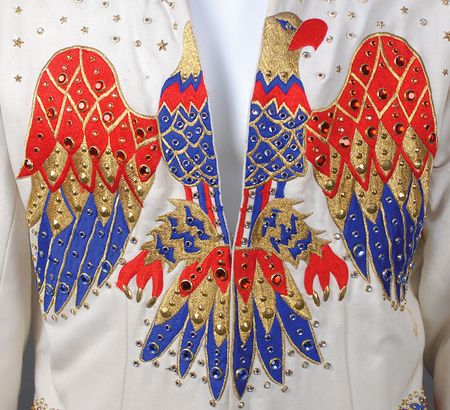 Lot #3186 Honeymoon in Vegas Flying Elvis Costume - Image 4