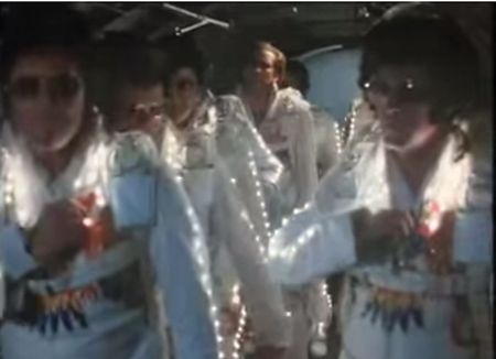 Lot #3186 Honeymoon in Vegas Flying Elvis Costume - Image 7
