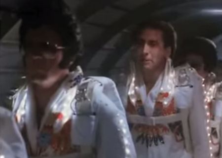 Lot #3186 Honeymoon in Vegas Flying Elvis Costume - Image 8