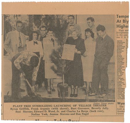 Lot #3027 Ed Wood Signed Program and Script - Image 6