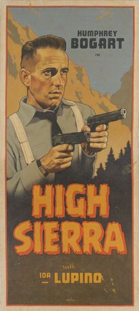 Lot #3198 Humphrey Bogart Original Banner Art - Image 1