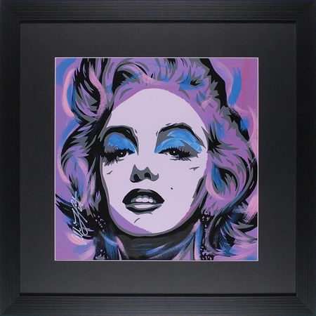 Lot #3205 Marilyn Monroe Pop Art by Allison Lefcort - Image 2