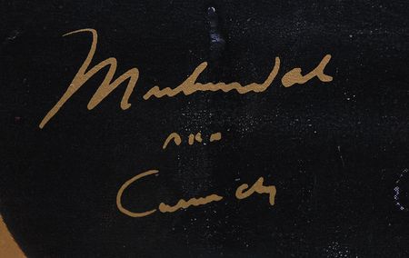 Lot #3204 Steve Kaufman and Muhammad Ali - Image 2
