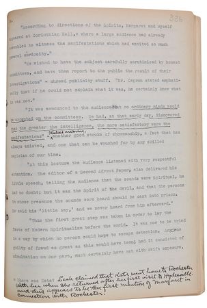Lot #3020 Harry Houdini Original Hand-corrected Manuscript - Image 7