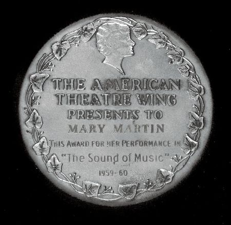 Lot #3177 Mary Martin’s 1960 Tony Award for The Sound of Music - Image 2