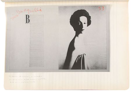 Lot #3188 Observations Original Manuscript Annotated by Capote and Avedon - Image 3