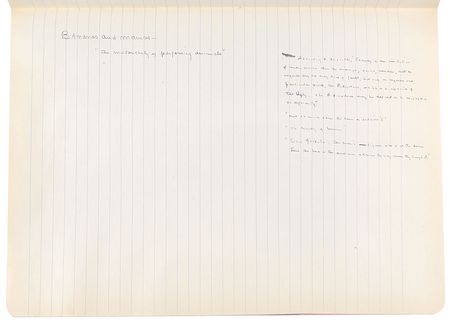 Lot #3188 Observations Original Manuscript Annotated by Capote and Avedon - Image 6