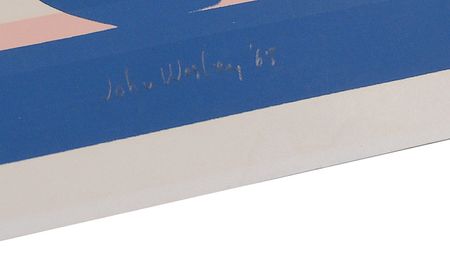 Lot #3196 John Wesley ‘Dream of Unicorns’ Signed Screenprint - Image 2