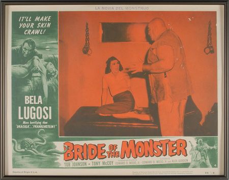 Lot #3040 Bride of The Monster Lobby Card Set - Image 4