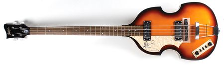 Lot #3227 Paul McCartney Signed Hofner Bass Guitar - Image 1