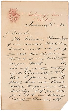 Lot #171 August Belmont Signed Photograph - Image 1