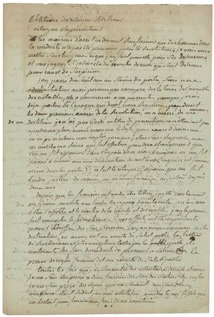 Lot #379 Augustin Robespierre Signed Letter - Image 1