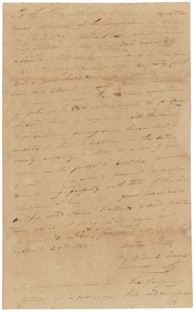 Lot #135 Texas: William Barret Travis: The excessively rare Alamo defender with ?Three Legged Willie? - Image 1