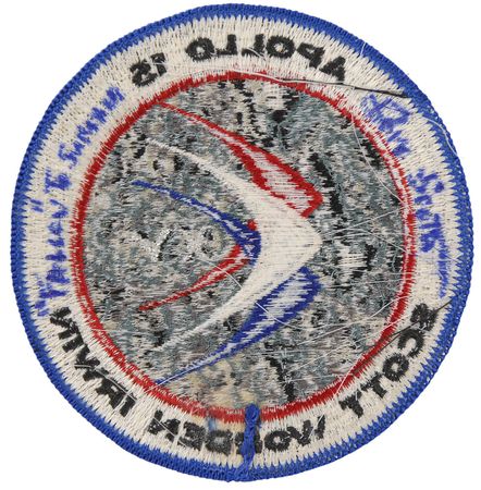 Lot #469 Apollo 15: ?This special Apollo 15 patch has been in my personal collection since returning to Earth? - Image 2