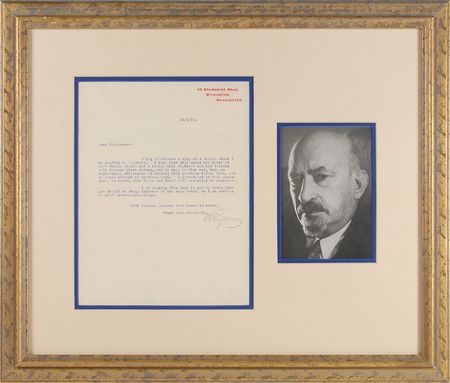 Lot #235 Chaim Weizmann - Image 1