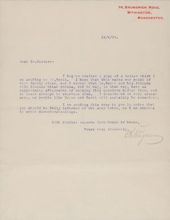 Lot #235 Chaim Weizmann - Image 3