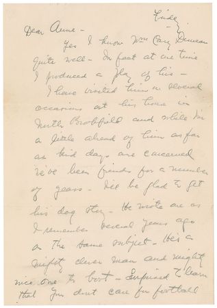 Lot #719 George M. Cohan - Image 1